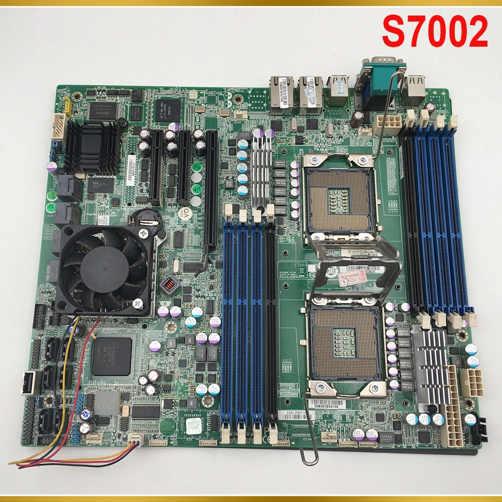 S7002 для серверной материнской платы TYAN R510 G7 1U двухсторонний LGA1366 X58