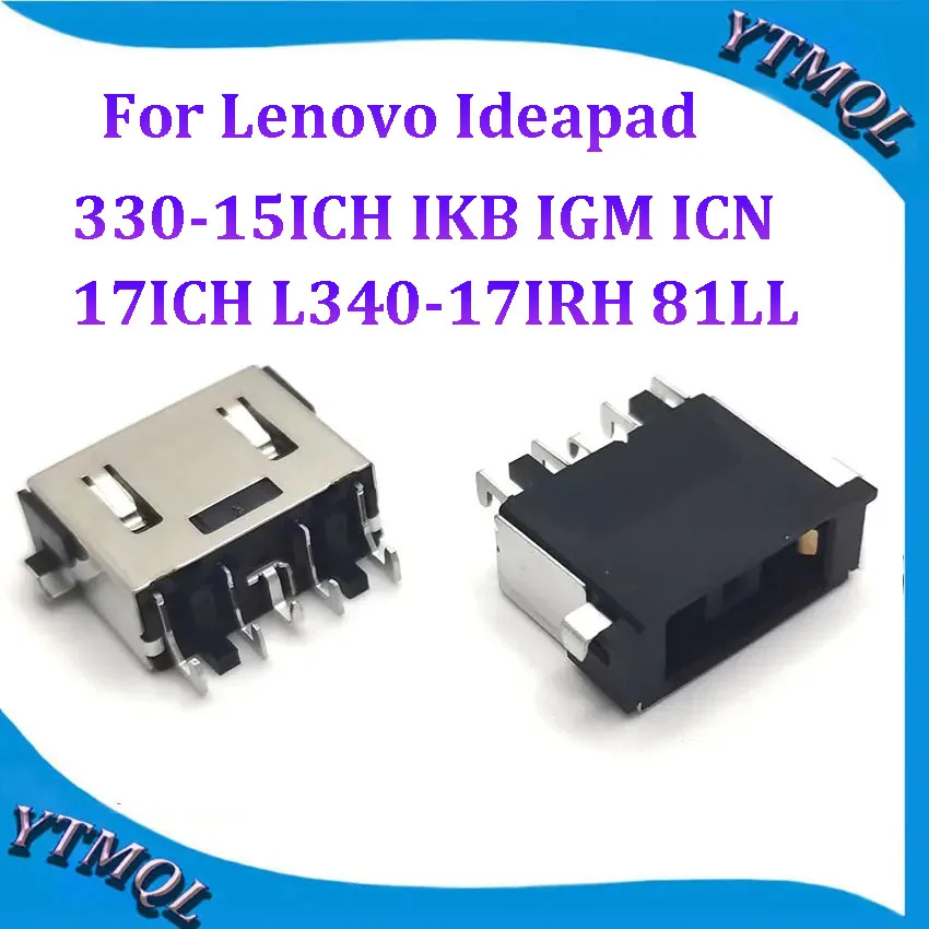 1-10 шт. разъём питания постоянного тока для Lenovo Ideapad 330-15ICH IKB IGM ICN 17ICH L340-17IRH 81LL