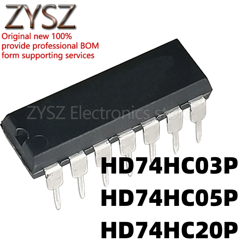 1 шт. HD74HC03P HD74HC05P HD74HC20P в линии DIP14