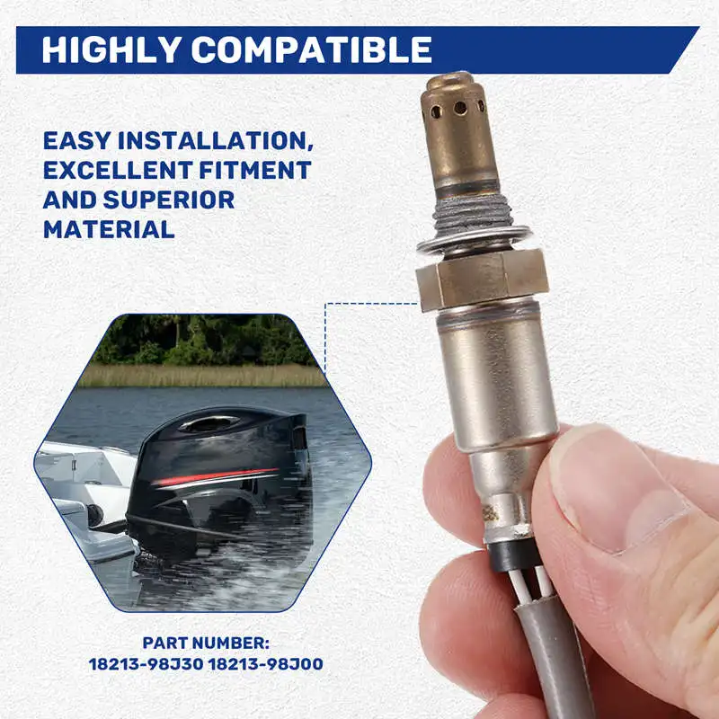 18213-98J30 Подвесной датчик кислорода Датчик O2 подходит для подвесного двигателя Suzuki