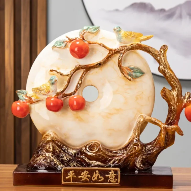 Китайскиеisches kreatives Persimmon-Dekor-Zubehör für Zuhause Wohnzimmer Veranda Schrank embalitige Geschenke