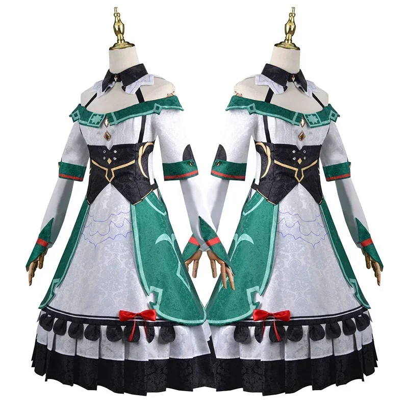 Костюм для косплея Genshin Impact одежда в стиле аниме Katheryne рождественское платье