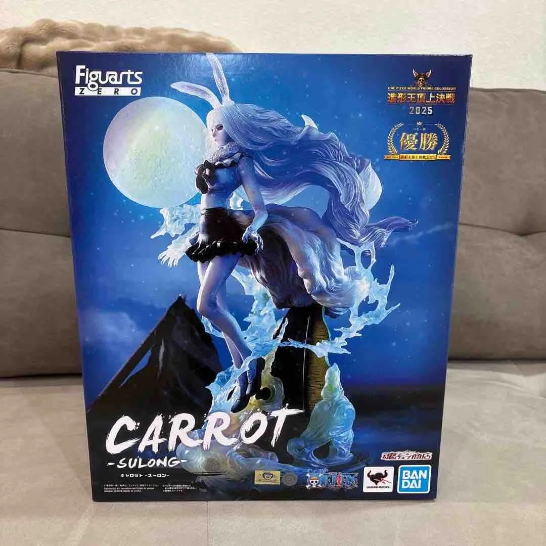 Фото В наличии Оригинальная фигурка BANDAI Figuarts ZERO EXTRA BATTLE One Piece Sulong Carrot, модель аниме-персонажа, игрушка №1