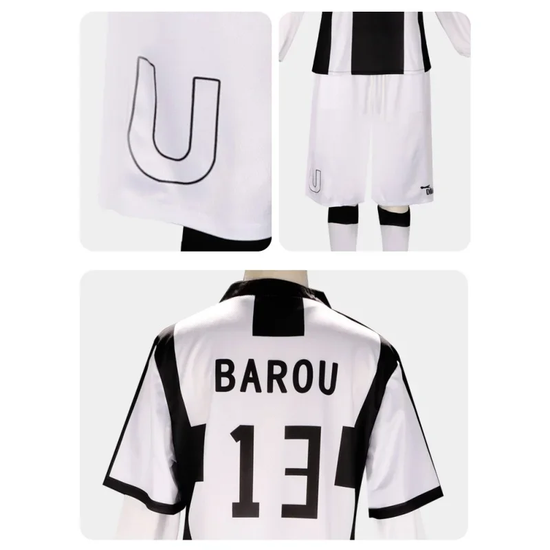 Аниме японский синий замок Бару Шоуэй футбольный трикотаж косплей