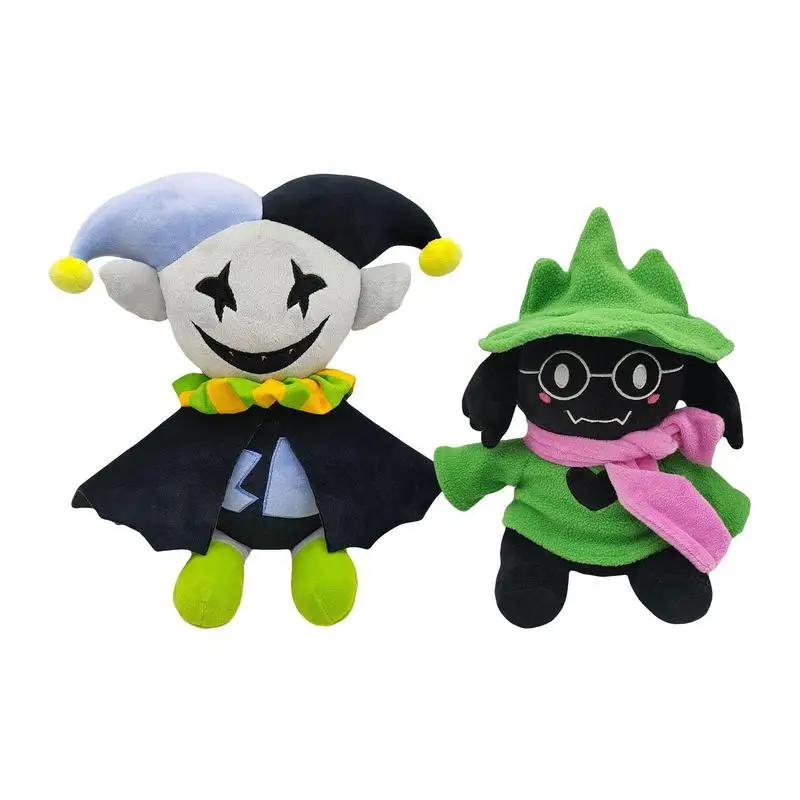 

Cute Cartoon Companion Doll Plush Toy Soft Stuffed Jevil Talking Plush Doll Pillow Christmas Birthday Gift For Childrens