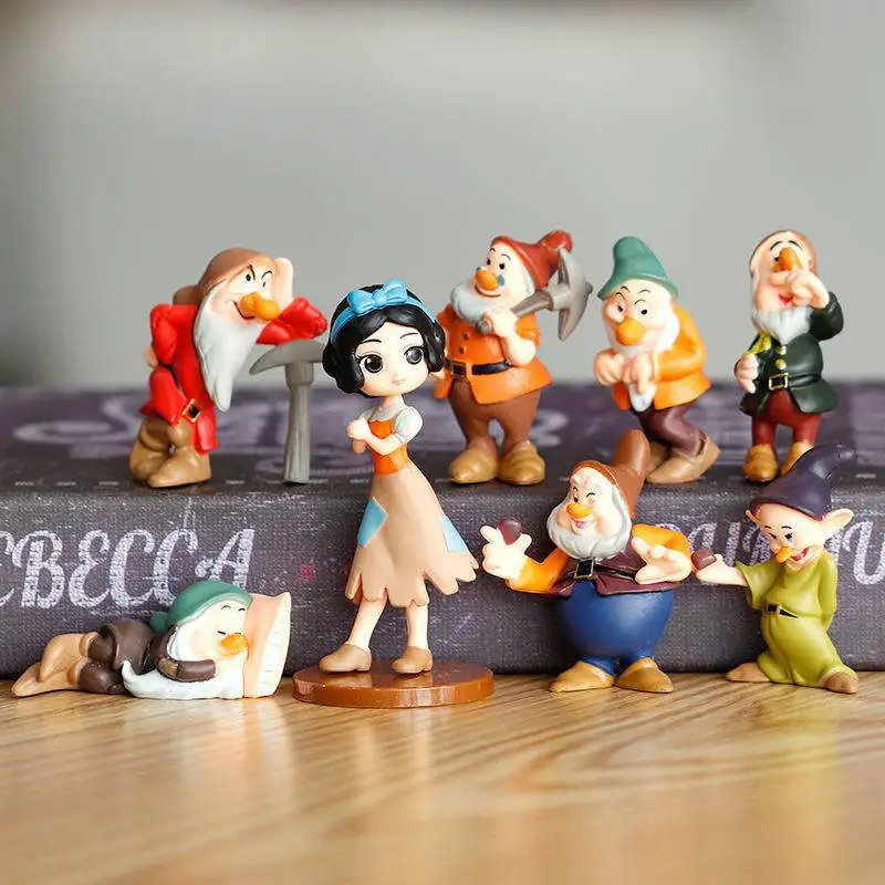 Disney 8 Белоснежка и карликовая ведьма принца украшения для кукол детские куклы |