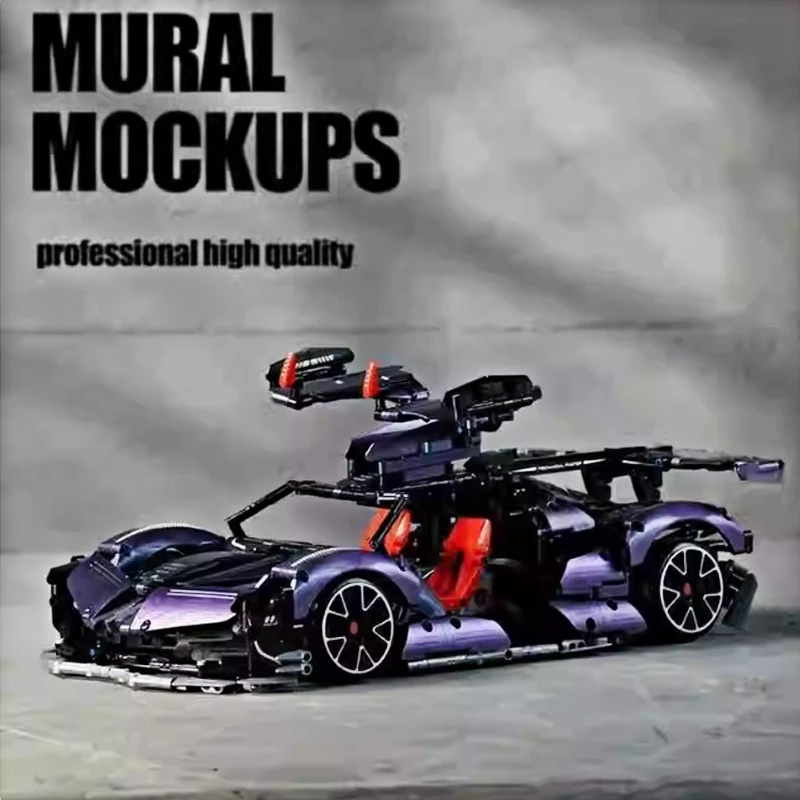 IM.MASTER 9826-2 MOC Техническое приложение RC супер спортивный автомобиль строительные