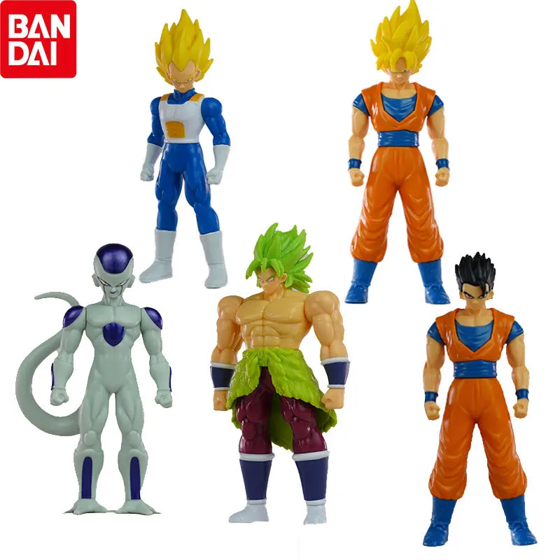 

Фигурки героев аниме BANDAI Dragon Ball, Сон Гоку, Вегета, Фриза, брали, сон Гохан, Коллекционная модель, игрушка, подарок для детей