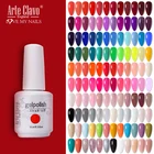 Arte Clavo модный гель для ногтей полуперманентные блестки хлопья Блестящий глянцевый УФ; Светодиоды; Ногти дизайн гель лак 15 мл