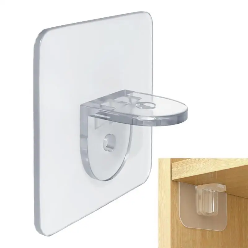 

Разделительные кронштейны, прозрачные полки, самоклеящиеся прочные Фотоэлементы для кухонных шкафов, книжных полок, шкафов