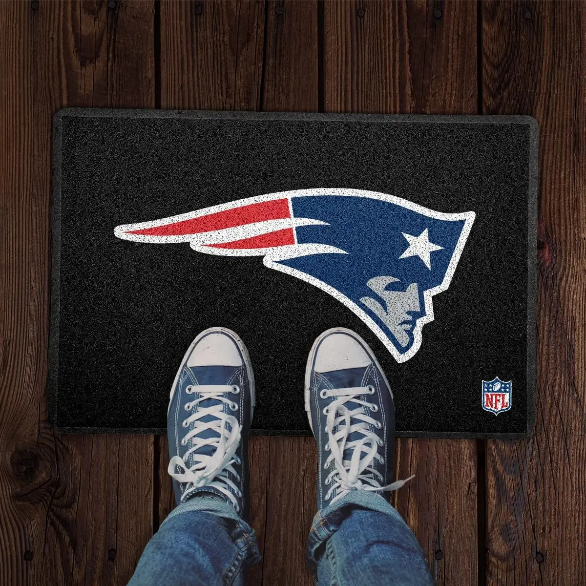 

/ Tapete Tamanho 60x40cm Licenciado NFL, modelo New England Patriots