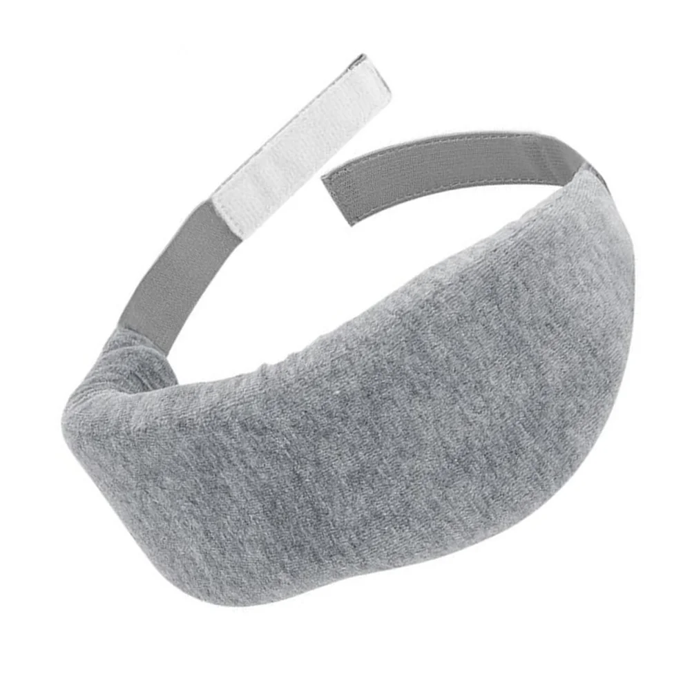 

1PC Sleeping Blinder Adjustable Elastic Portable Blindfold Shading Eye Patch (Grey)