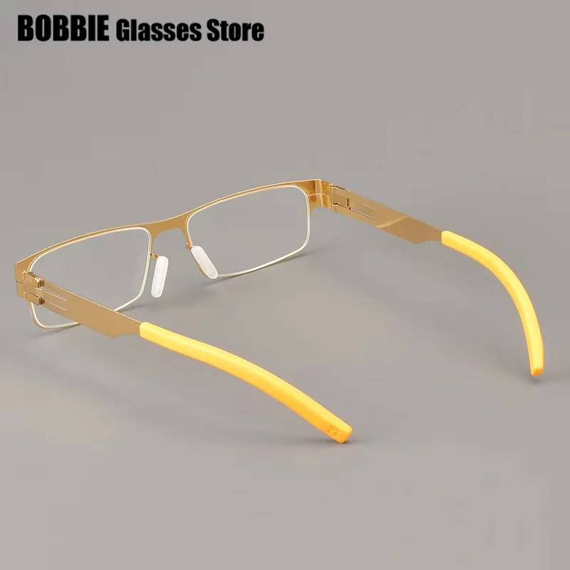 Немецкая брендовая Классическая оправа для очков без винтов Петер Ц мужские очки