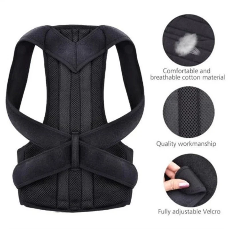 Back Brace Posture Corrector Belt for WomenMen,Back Braces for Upper and Lower Back Pain Relief and Fully Back Support