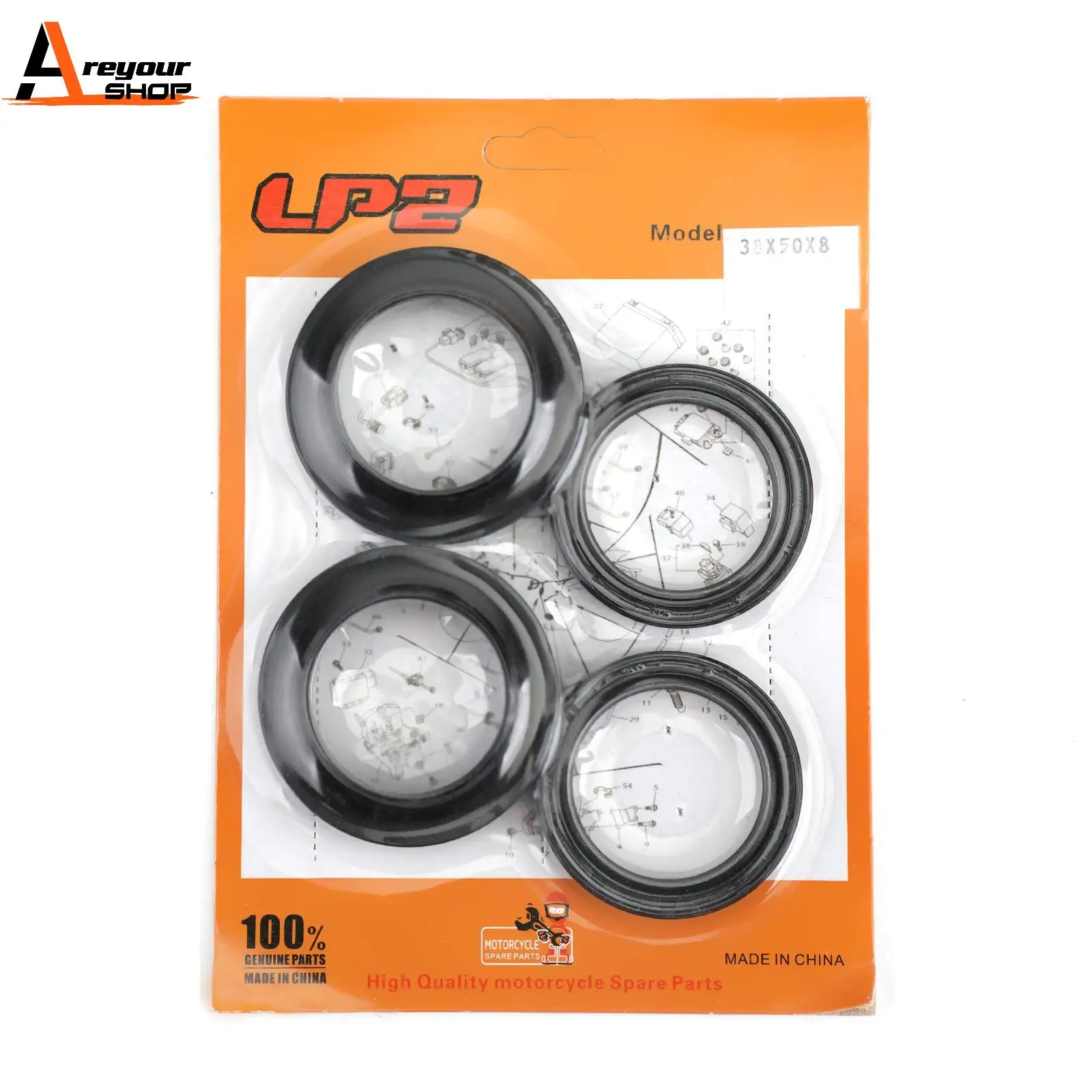 

Areyourshop для Kawasaki GPX500R GPX600R GPX750R GPZ900R ZX500 KZ1100 92093-1162, передняя вилка, масляное уплотнение, пылезащитная крышка, ремонт, ремонт