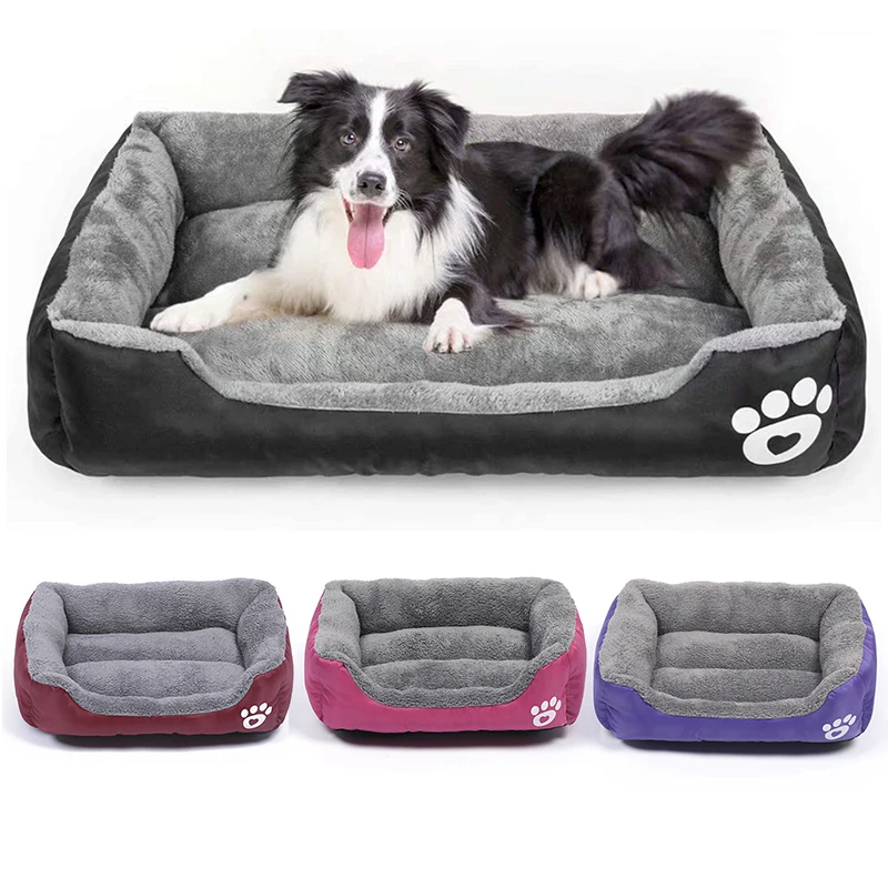 

Cozy Kennel Mat Basket Sofa Cat House Pillow Lounger Cushion For Small Medium Large Dogs Beds Very Soft Big Dog Bed Puppy Pet
