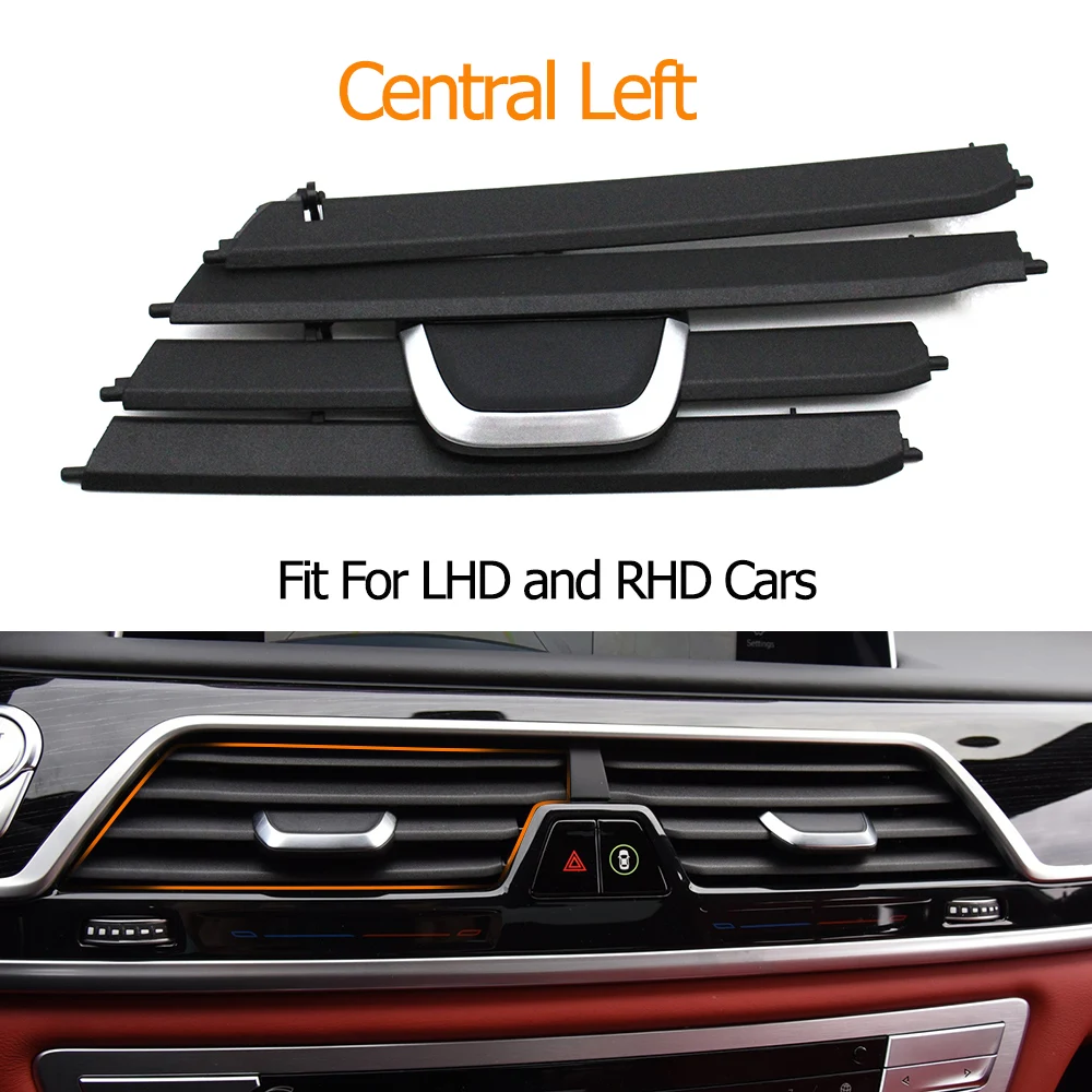 Передняя решетка вентиляционного отверстия кондиционера для приборной панели, Ремонтный комплект для BMW 7 серии G11 G12 2016 2017 2018 2019 2020 730 740 750