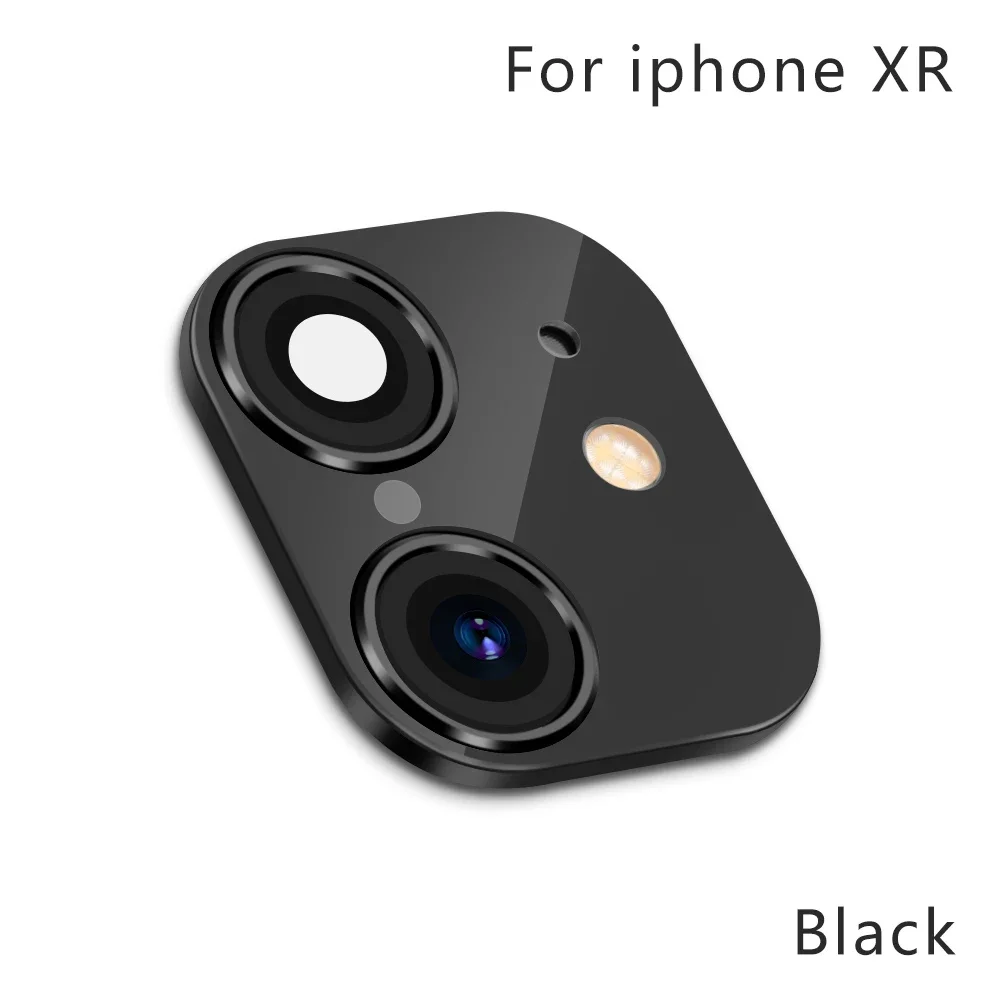 Фото 1 шт. наклейка-накладка на объектив камеры для iPhone XR, мгновенно превращает XR в iPhone 11, декоративная защитная накладка с розничной упаковкой №3