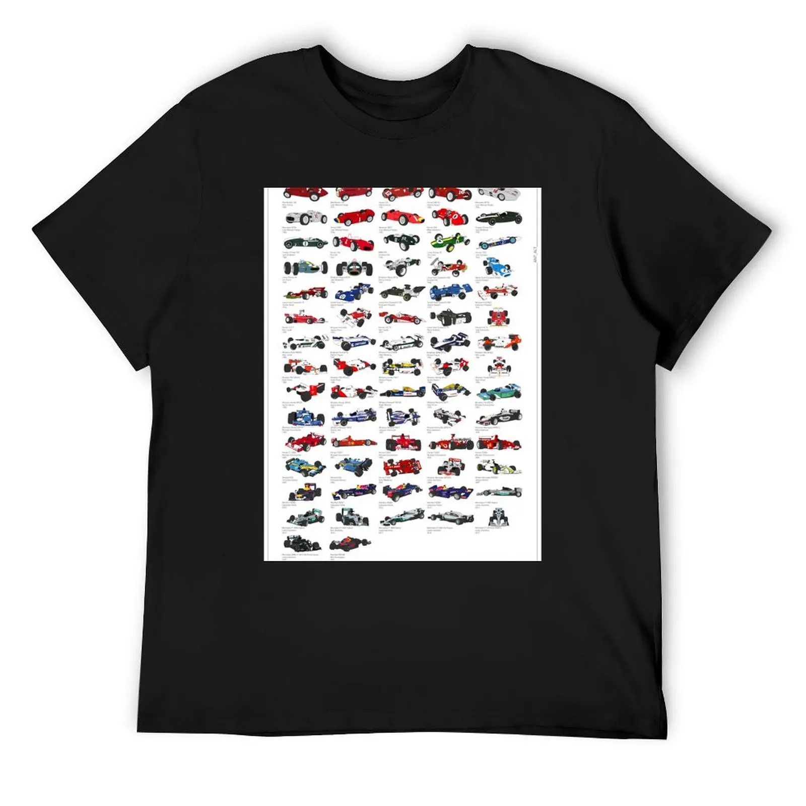 1950_2021 Футболка победителей чемпионата Формулы 1