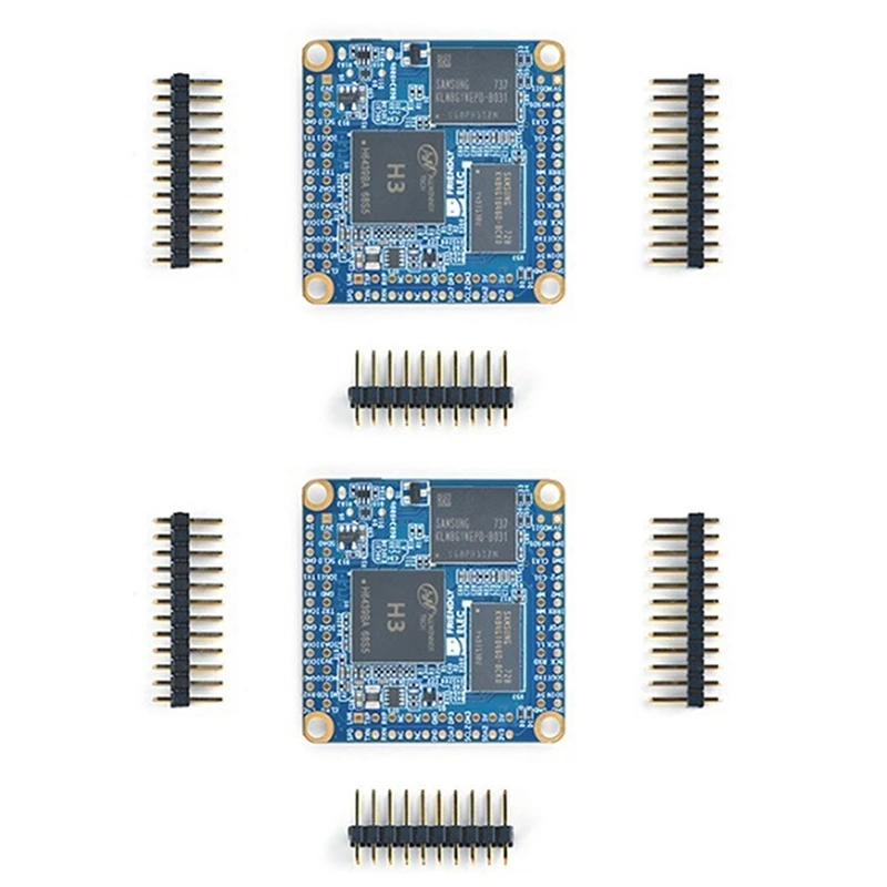 2X Nanopi NEO Core Board Iot макетная плата 512M + 8GB DDR3 RAM Allwinner H3 Quad-Core Cortex-A7 Ubuntucore