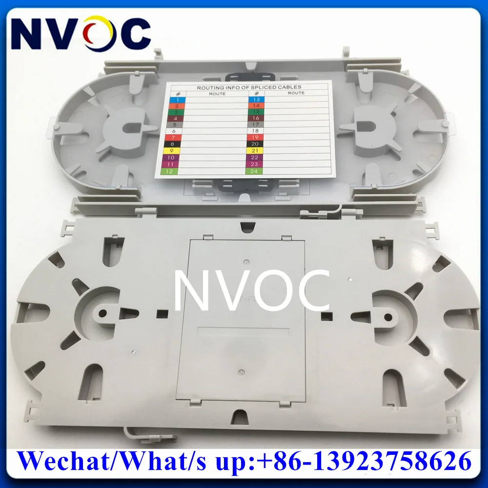 10 шт. 48-жильный лоток для оптоволокна с 48 портами пластиковый FTTH