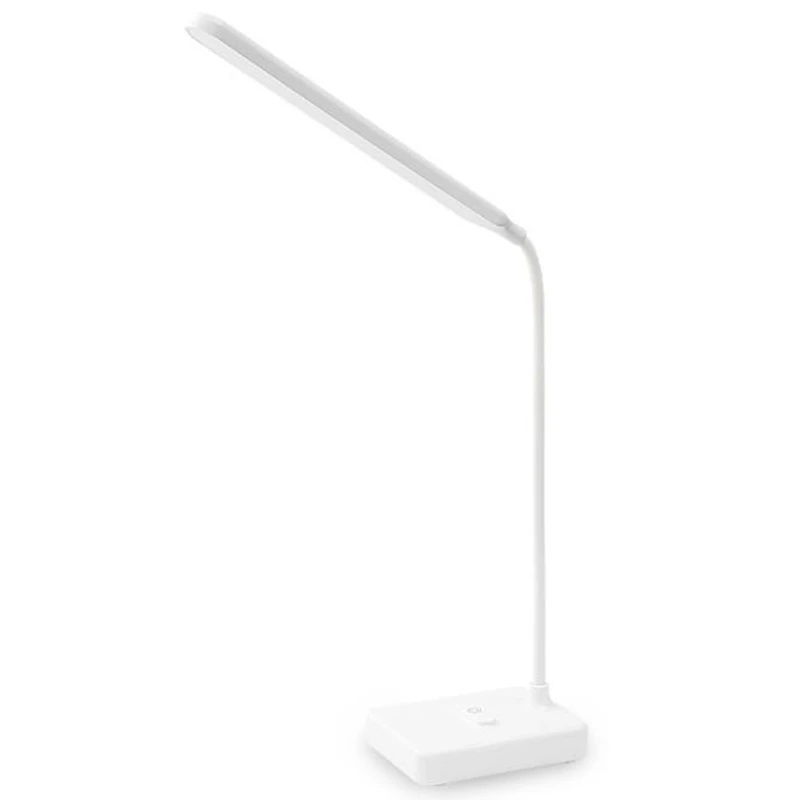 

Retail LED Desk Lamp Flexible Dimmable Contact Table Lamp USB Rechargeable LED Light Eye Protect Bedside Reading Lamp