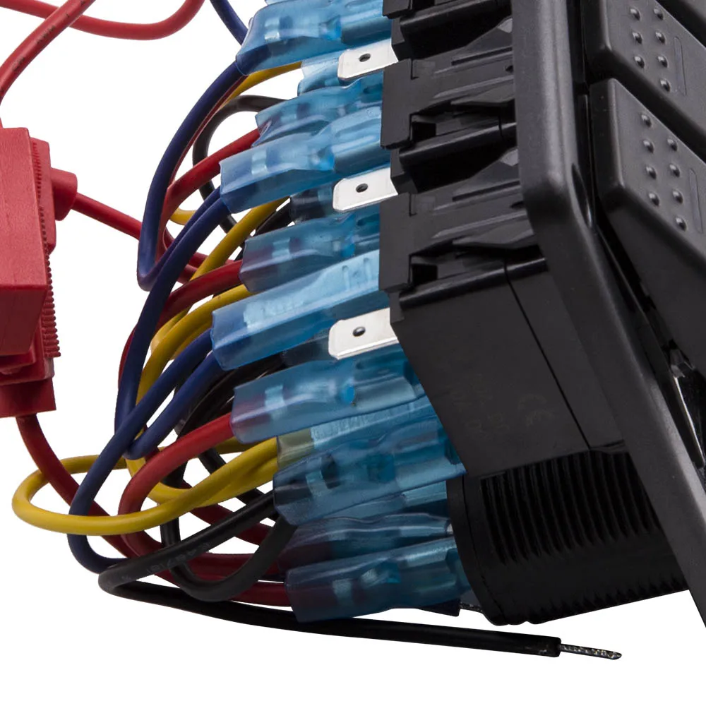 240W 12/24V светодиодный 4-х кнопочный тумблер с переключателем для Jeep Car off-road RVs и