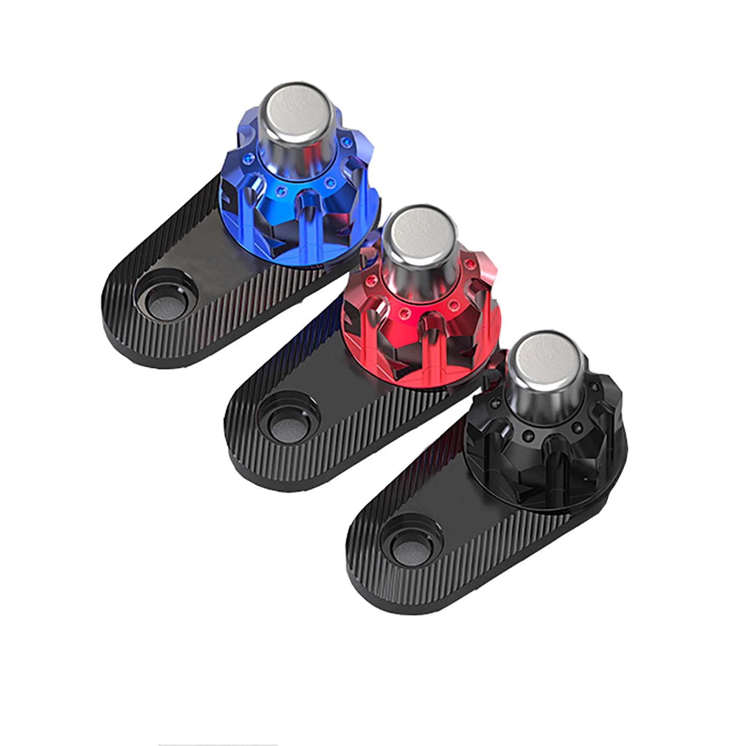 

1 Piece Motorcycle Parking Brake Switch Red Black Blue Aluminium Alloy Semi-Automatic Brake Control Lock for Most Motorbike