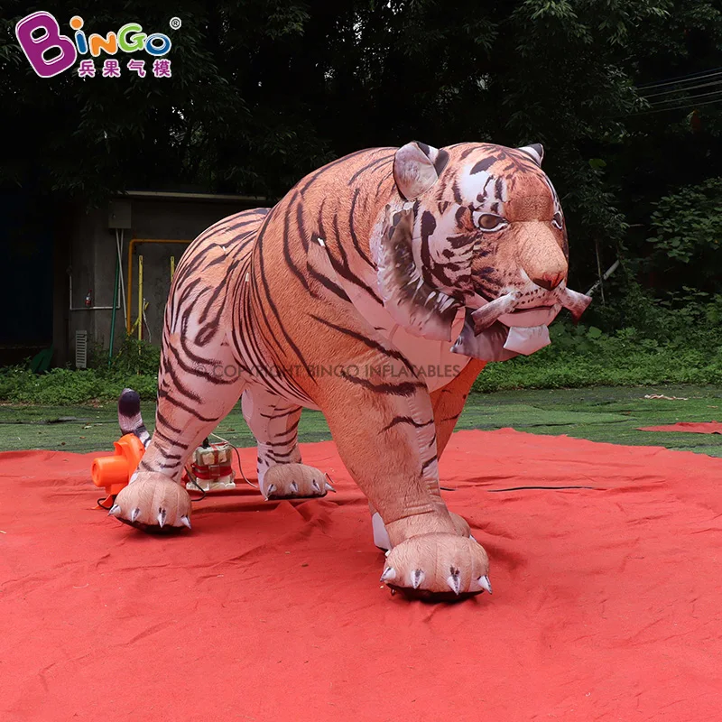 

Giant 3.5 Meters Length Inflatable Tiger Replica Balloon Lifelike Animal For Advertising Event Mascot Decoration Inflatable Toys