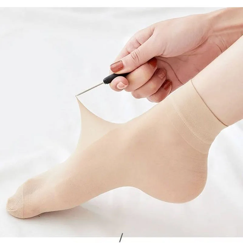 Velvet Cored Stockings Women's Steel Stockings Small Pepper Facial Mask Stockings Anti Abrasion Hook Stockings Independent Packa