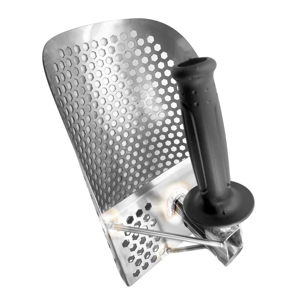 B50 нержавеющая пляжная песчаная лопатка металлоискатель с ручкой инструмент для