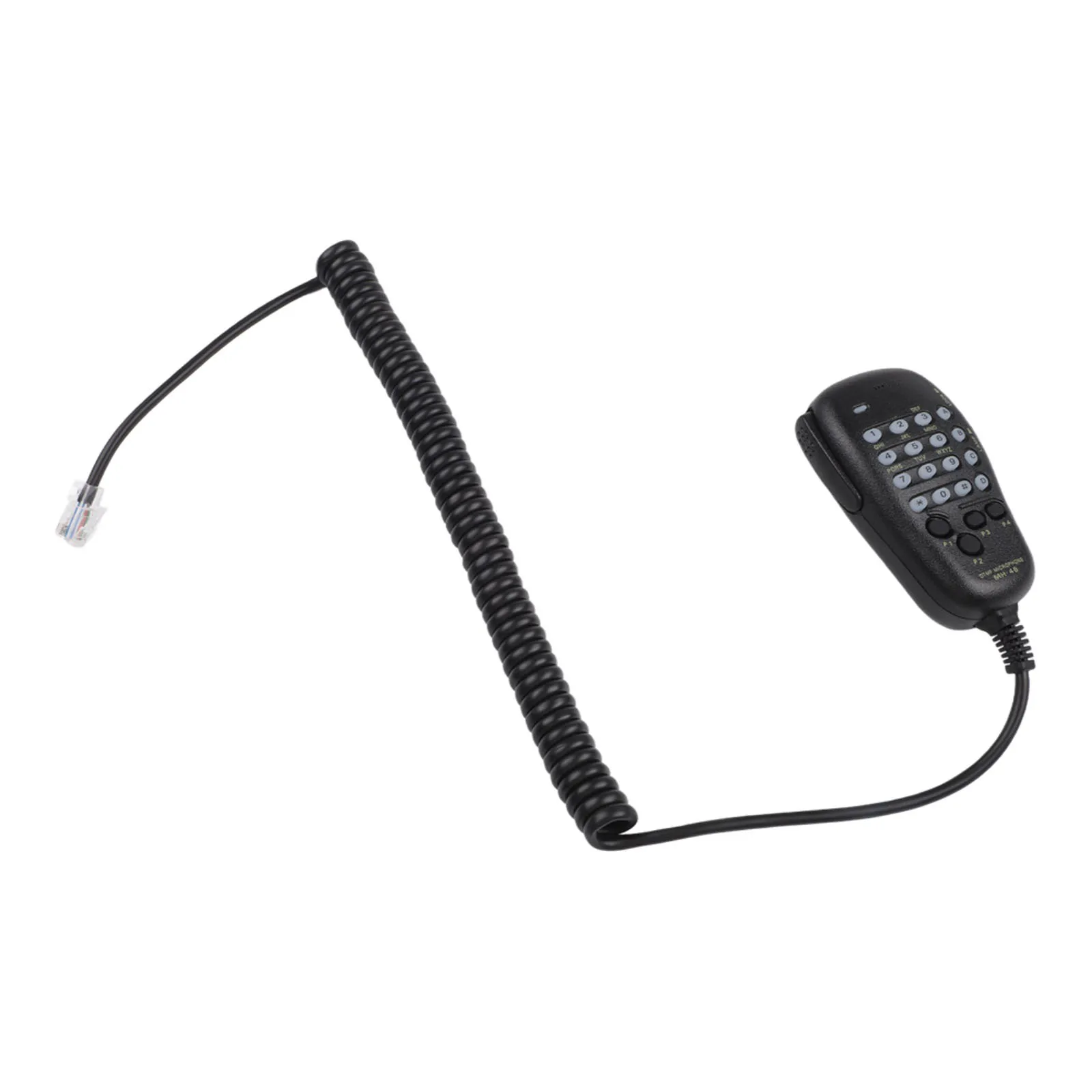 Фото Микрофон-гарнитура MH48A6J, совместимый с Yaesu FT7800R, FT8800, FT8900R, FT7900R, FT1807, FT1907, с четырьмя программируемыми мягкими кнопками №4