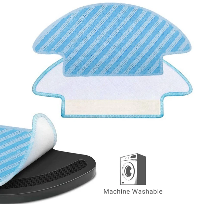 

2Pcs Mop Accessories For Lefant M210 Robot Vacuum Cleaner, Washable And Reusable Strong Water Locking Mop