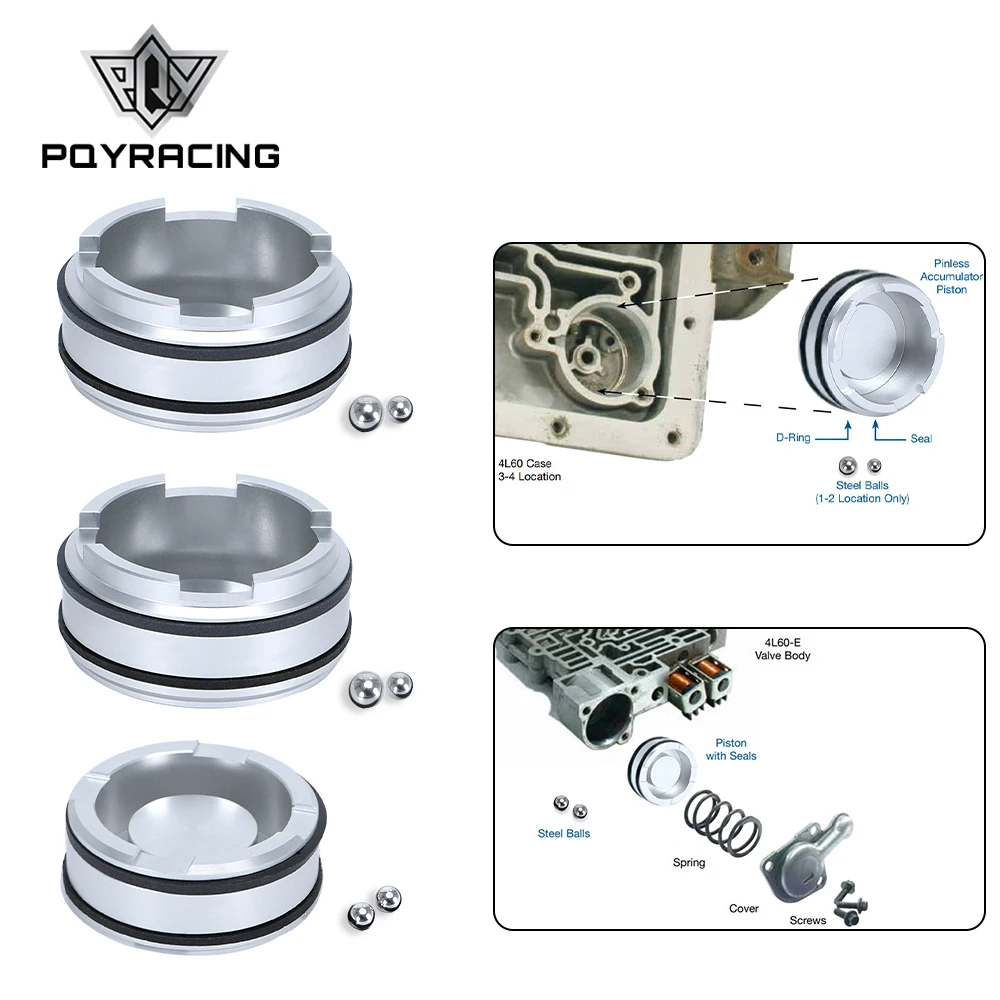 

4L60E 4L65E 4L70E Бесконтактный автомобильный передний аккумулятор, комплект поршневых автомобильных аксессуаров Sonnax FWD, 1-2 и 3-4