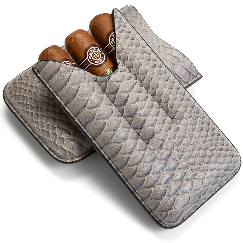 Портативная сумка для увлажнения сигар коровья кожа персонализированная
