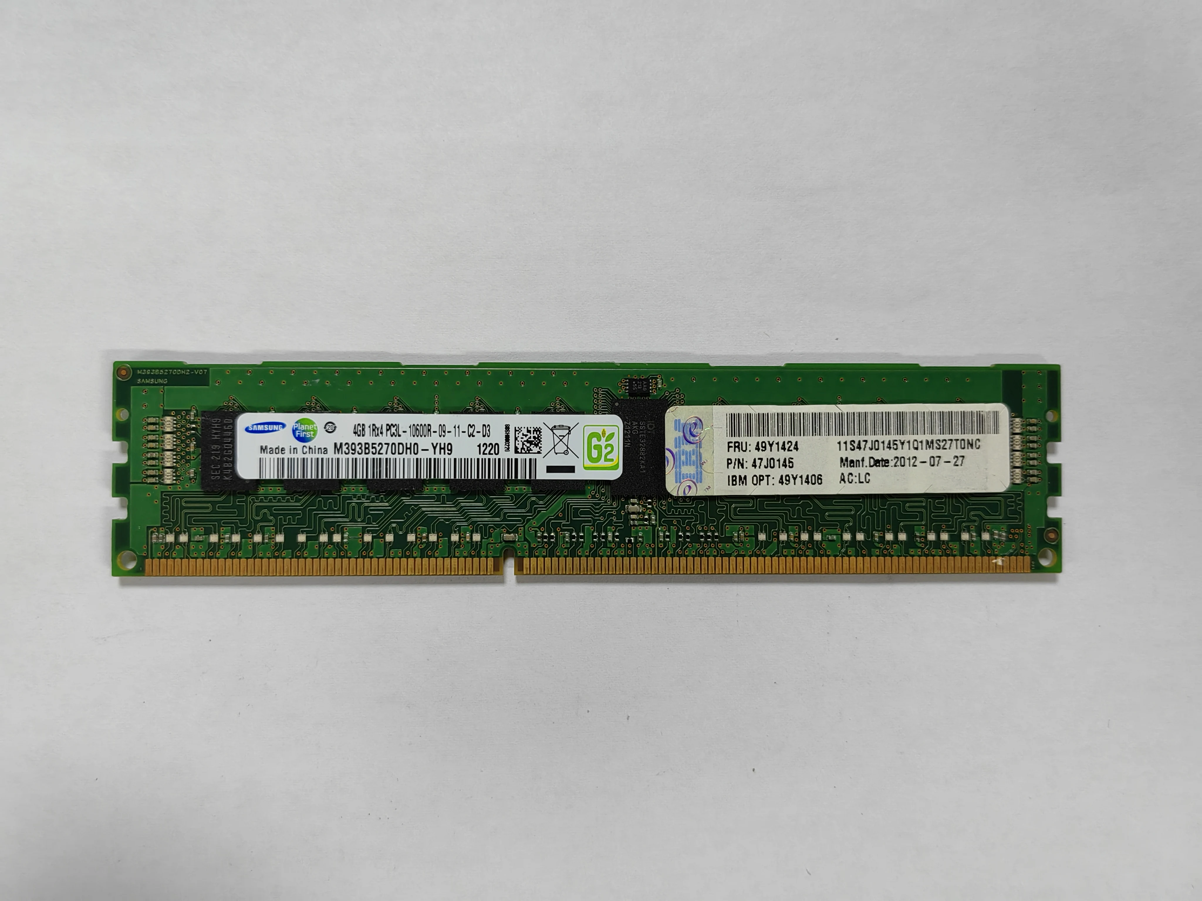 Карта памяти PC3L 4 Гб, память 4 Гб 1R * 4 PC3L-10600R