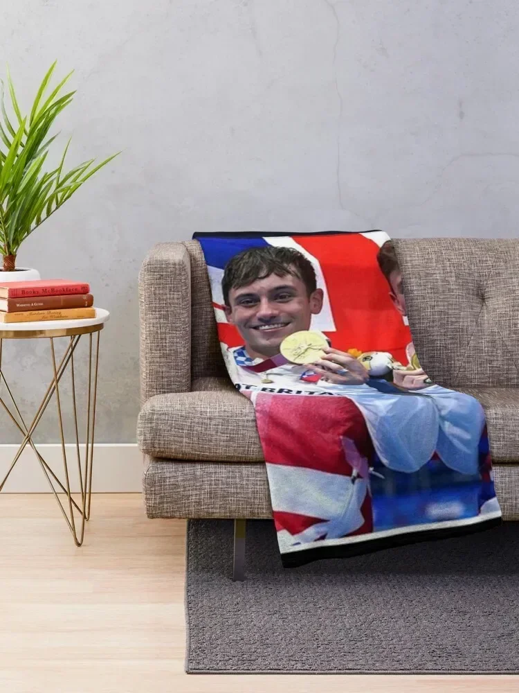 Плед Tom Daley теплые дорожные одеяла