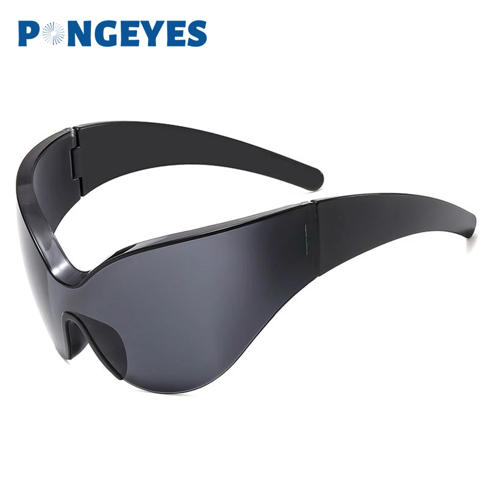 

Новинка, женские солнцезащитные очки Y2K в стиле панк 2024, роскошные брендовые Ретро дюйма, мужские солнцезащитные очки в стиле стимпанк с защитой UV400