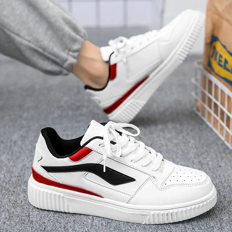 Мужские повседневные спортивные кроссовки на плоской подошве платформе MD