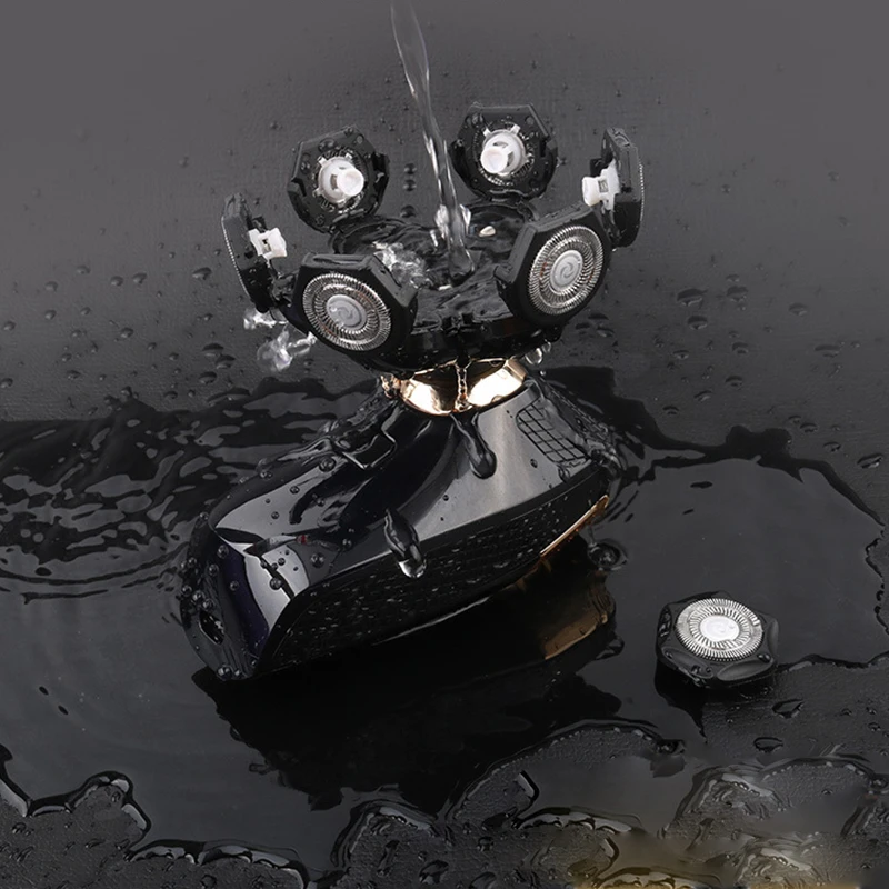 Новинка электронная бритва 7D для мужчин водонепроницаемая с плавающей головкой