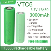 1%c2%b7100pcsoriginal 3 7v 18650 vtc6 3000mah lithium rechargeable battery us18650vtc6 30a discharge for flashlight toys