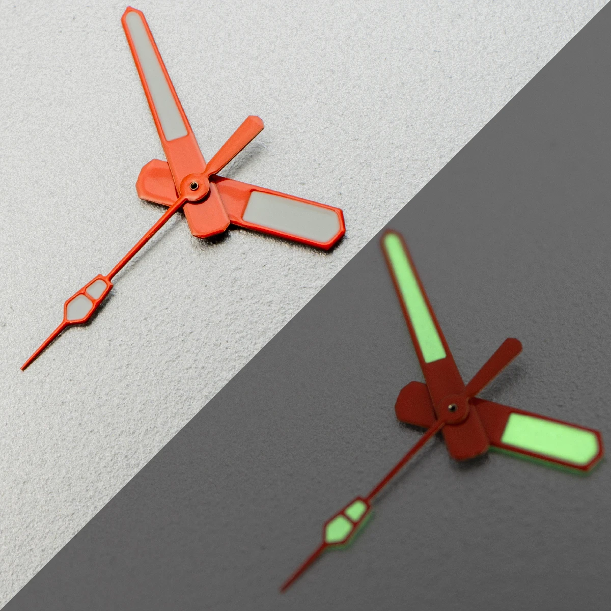 NH35 руки оранжевые красные белые Новые матовые высококлассные зеленые ночные