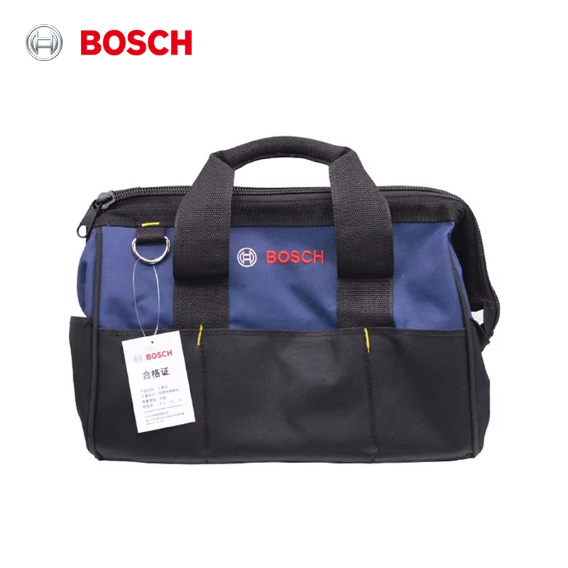 

1 шт., холщовая сумка для инструментов Bosch, многофункциональная портативная профессиональная сумка для хранения инструментов для электриков, сумки для инструментов