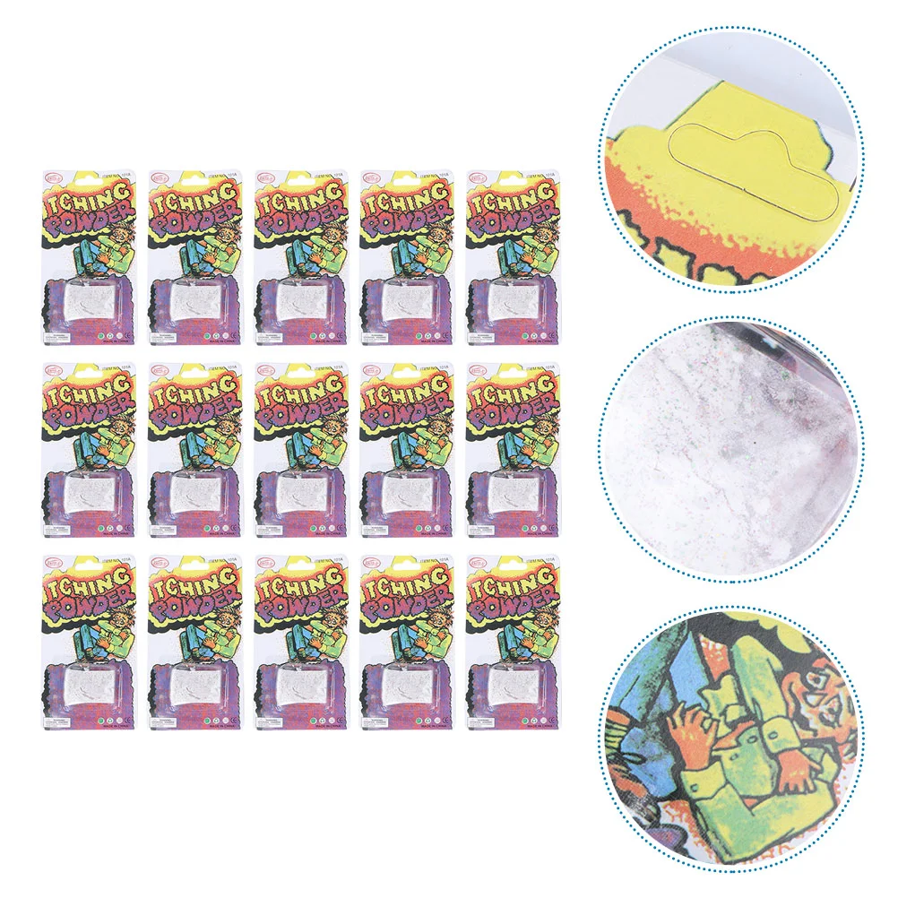 

Powder Prank Itching Gag Trick Props Party Itchy Itch Gift Supplies Prop Powders Funny Strength Extra Tools Packages Stink Bomb