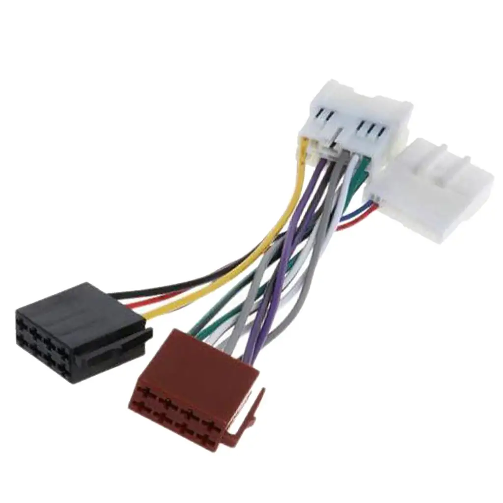 

Автомобильный радиоприемник ISO проводка стерео штекер Адаптер разъем для 3, горизонтальный 3 (JZ), 2