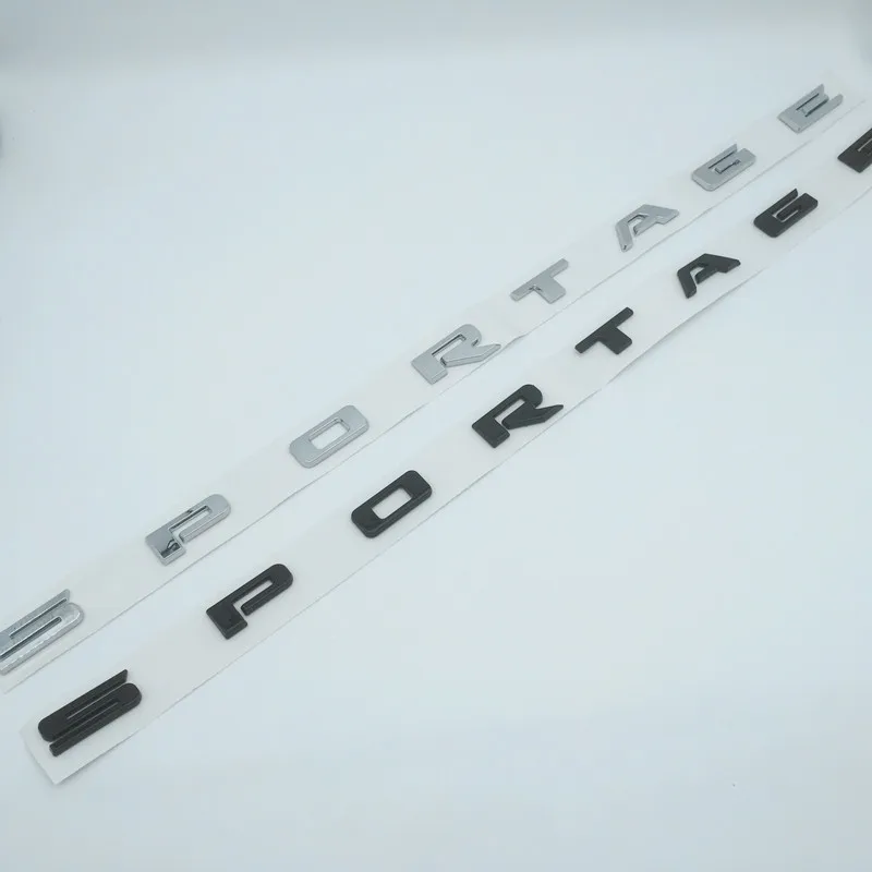 1 шт. 3D ABS спортивная Автомобильная буква передняя крышка задняя дверь наклейки на