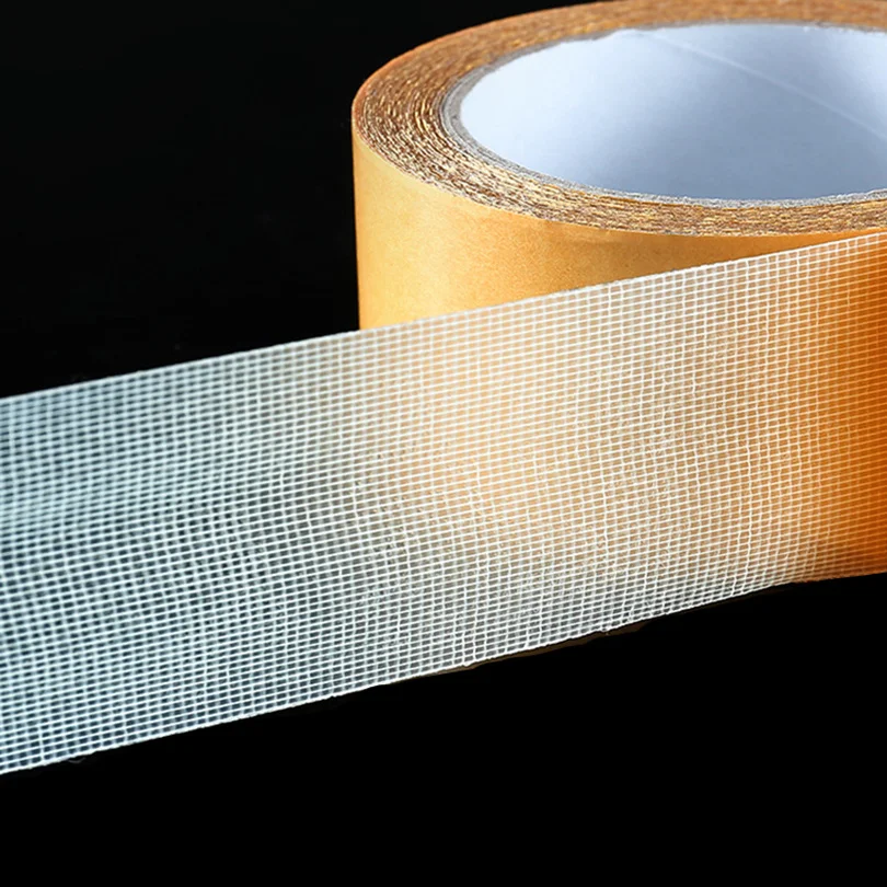 

LOLO Strong Fixation Double Sided Cloth Base Tape Translucent Mesh Waterproof Super Traceless High Viscosity Carpet Adhesive