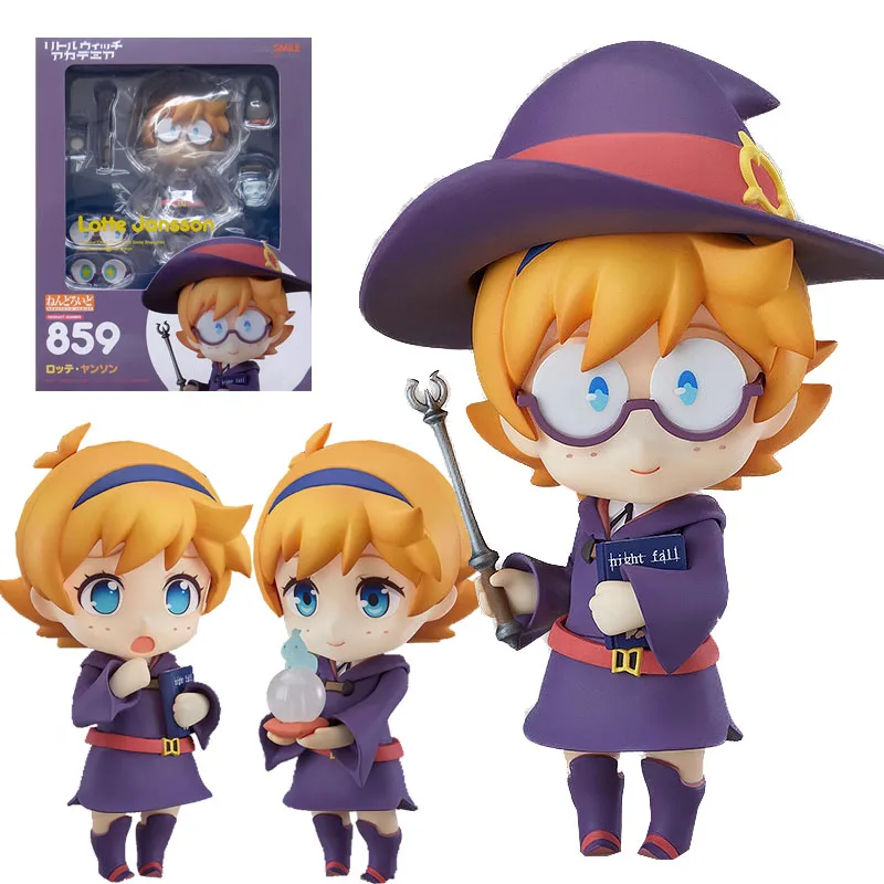 

In Stock Original GOOD SMILE GSC 891 NENDOROID Lotte Yanson Little Witch Academia Anime Figure Model Collecile Action Toys Gifts