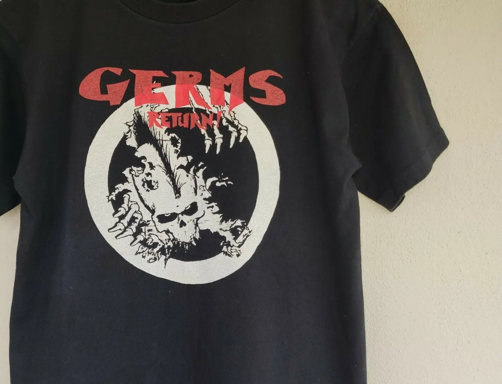

Vintage The Germs Band Return Cotton T-Shirt Tee Shirts