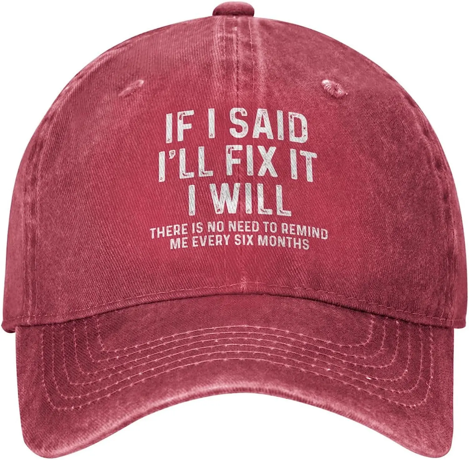 

Funny Cap If I Said I'll Fix It Cap Men Dad Hat Vintage Hat